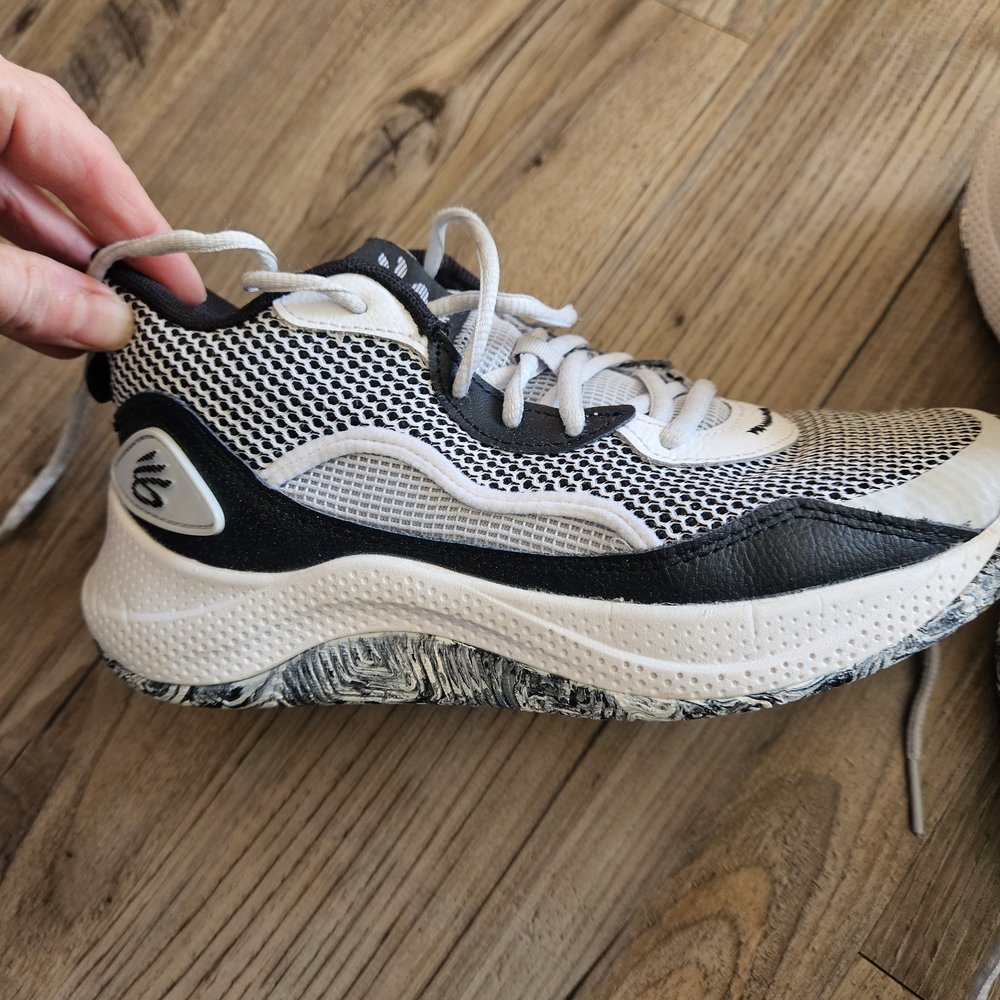 Black and White Athletic Sneakers